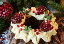 Chokladkaka med lingon